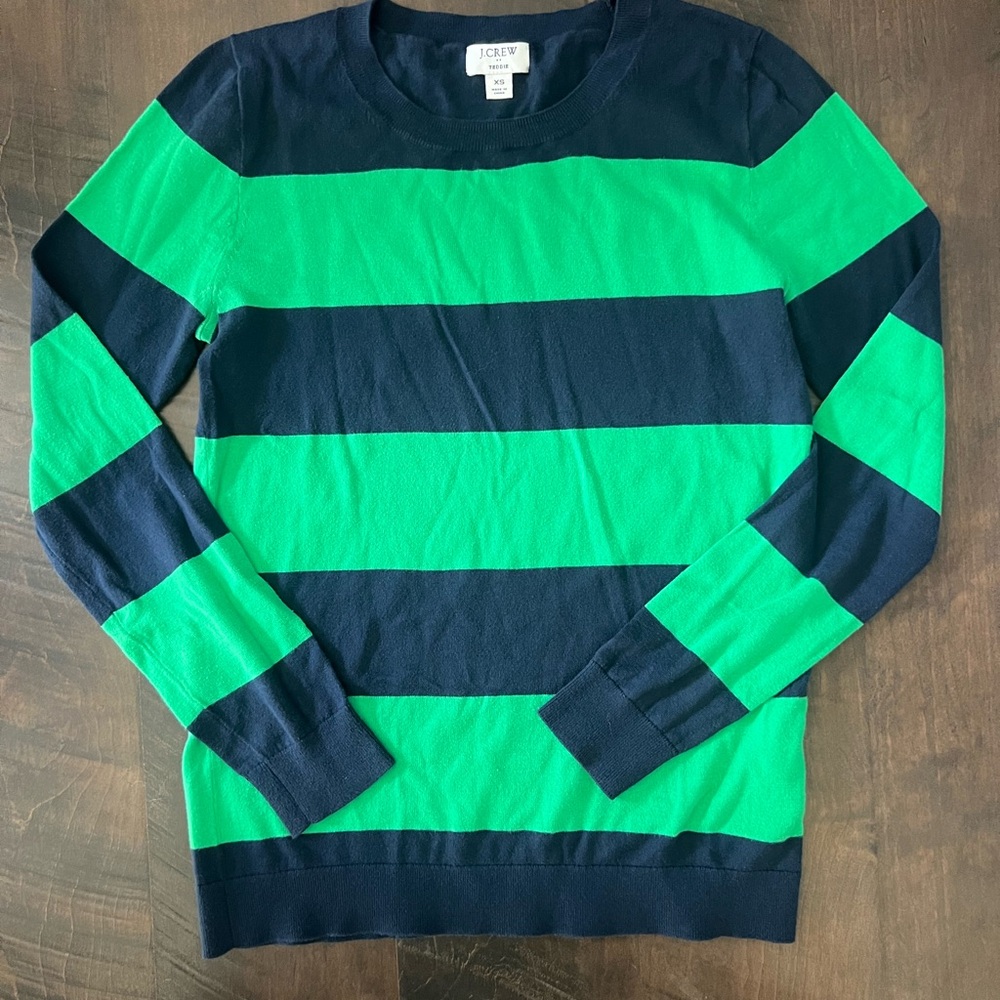 J. Crew stripped sweater